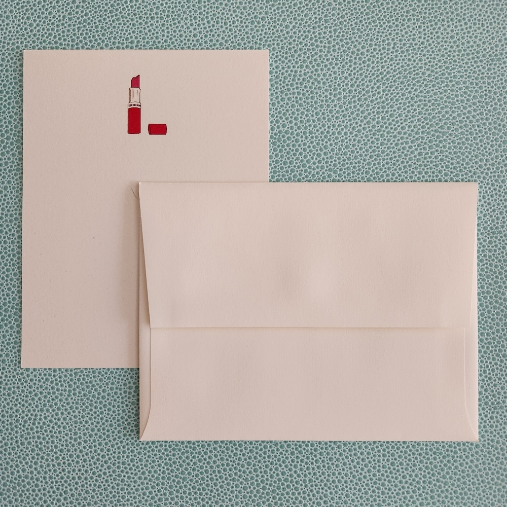 Lipstick 💄 Notecards - Picture 2 of 2